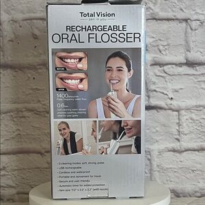 Rechargeable Oral Flosser - White